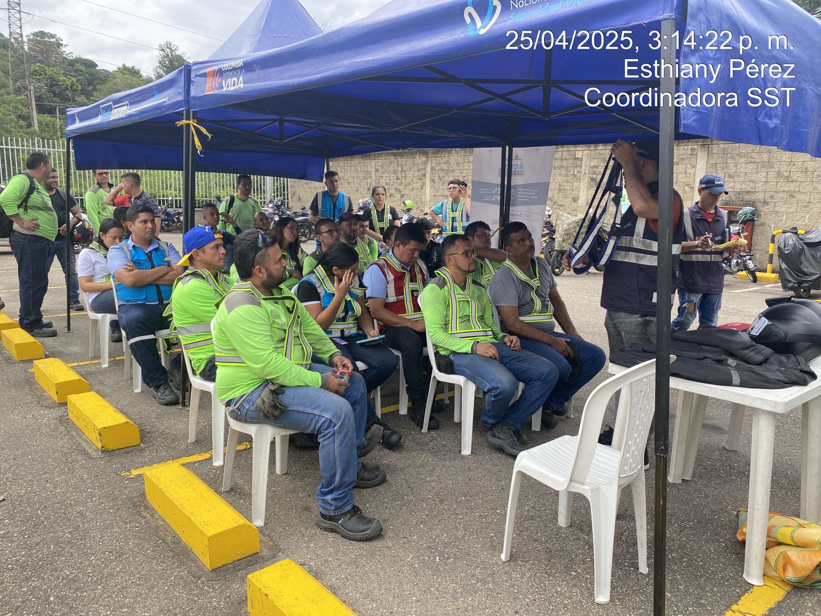 Evidencia de capacitación